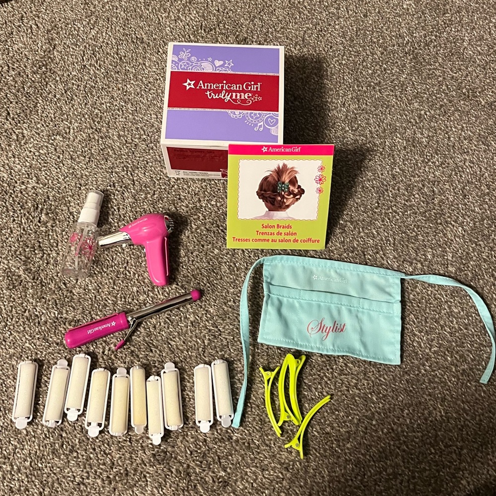 American Girl Doll Salon Stylist Set